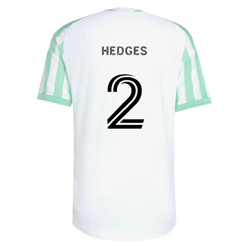 Danxen Mann Matt Hedges #2 Lysegrønn Svart Hvit Bortetrøye Drakt Trøye 2026/27 Skjorter T-Skjorte