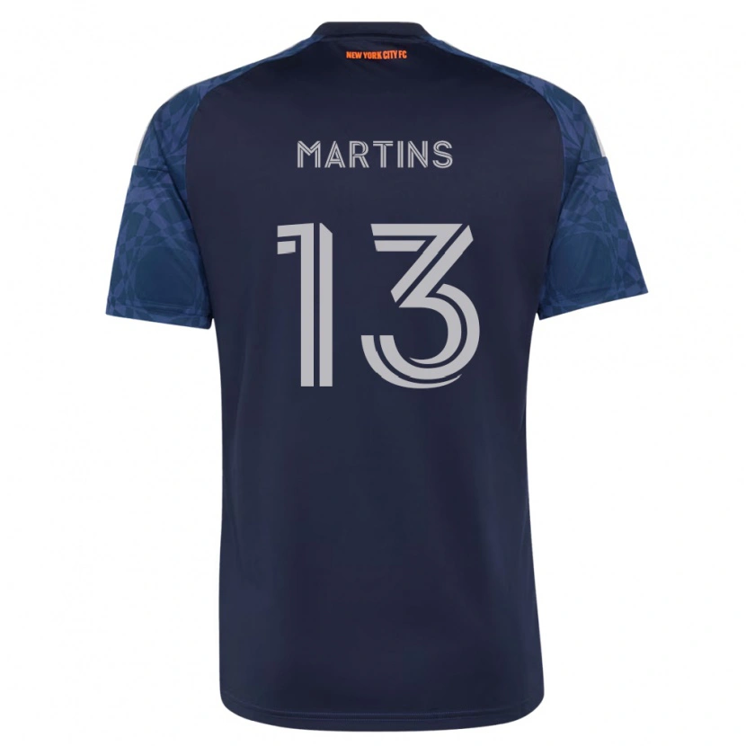 Danxen Mann Thiago Martins #13 Dyp Blå Hvit Bortetrøye Drakt Trøye 2026/27 Skjorter T-Skjorte