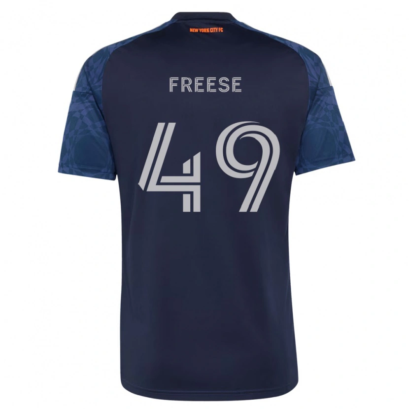 Danxen Mann Matt Freese #49 Dyp Blå Hvit Bortetrøye Drakt Trøye 2026/27 Skjorter T-Skjorte