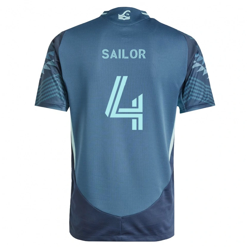 Danxen Mann Ryan Sailor #4 Marineblå Grønn Bortetrøye Drakt Trøye 2026/27 Skjorter T-Skjorte