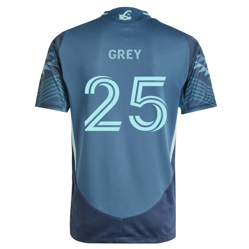 Danxen Mann Mireya Grey #25 Marineblå Grønn Bortetrøye Drakt Trøye 2026/27 Skjorter T-Skjorte
