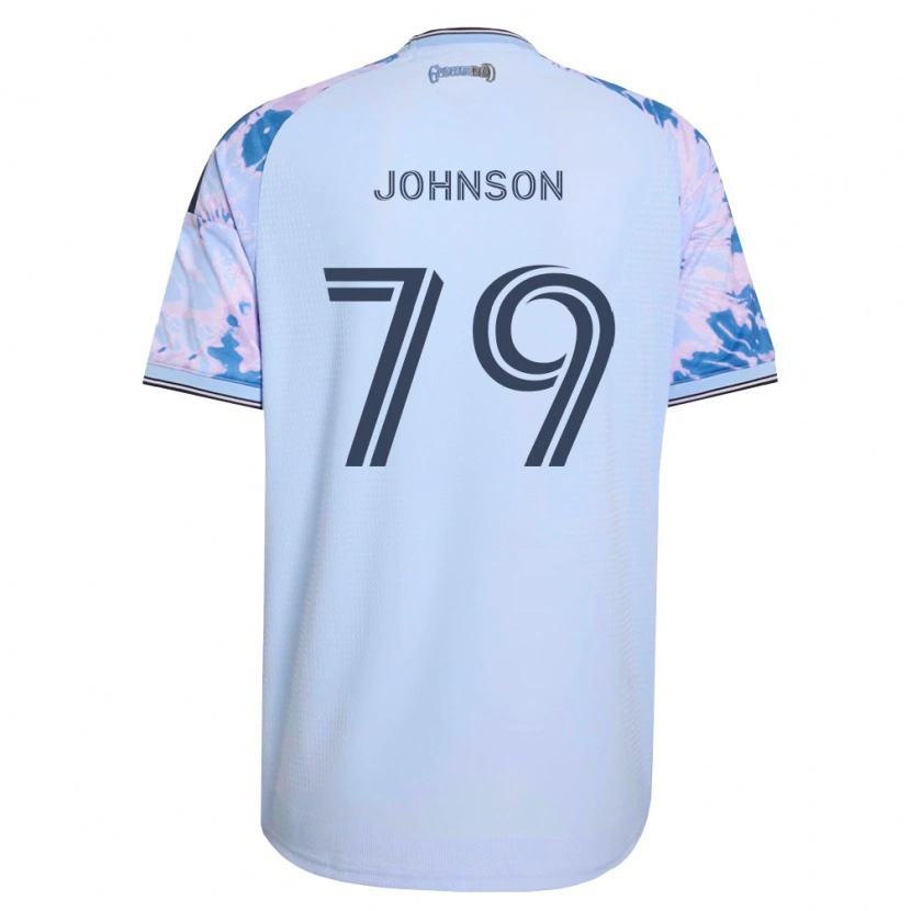 Danxen Mann Darius Johnson #79 Kongelig Blå Hvit Svart Bortetrøye Drakt Trøye 2026/27 Skjorter T-Skjorte