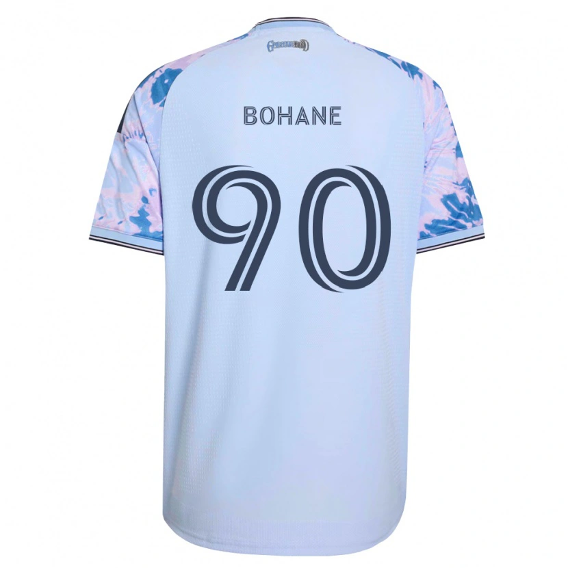 Danxen Mann Zach Bohane #90 Kongelig Blå Hvit Svart Bortetrøye Drakt Trøye 2026/27 Skjorter T-Skjorte