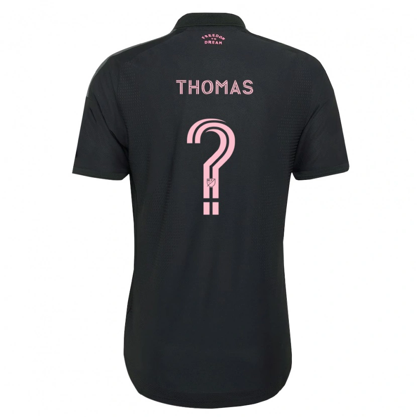 Danxen Mann Kobi Thomas #0 Rosa Svart Hvit Bortetrøye Drakt Trøye 2026/27 Skjorter T-Skjorte
