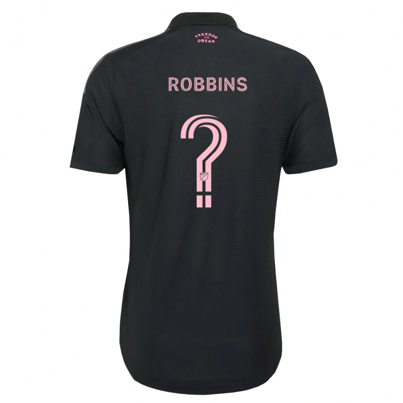 Danxen Mann Lukas Robbins #0 Rosa Svart Hvit Bortetrøye Drakt Trøye 2026/27 Skjorter T-Skjorte