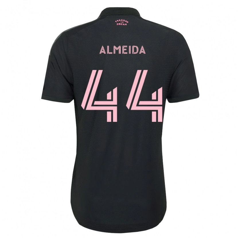 Danxen Mann Nicholas Almeida #44 Rosa Svart Hvit Bortetrøye Drakt Trøye 2026/27 Skjorter T-Skjorte