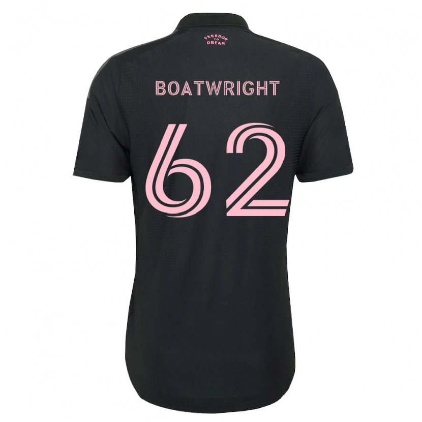 Danxen Mann Israel Boatwright #62 Rosa Svart Hvit Bortetrøye Drakt Trøye 2026/27 Skjorter T-Skjorte