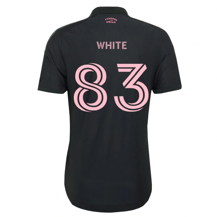 Danxen Mann Rondell White #83 Rosa Svart Hvit Bortetrøye Drakt Trøye 2026/27 Skjorter T-Skjorte