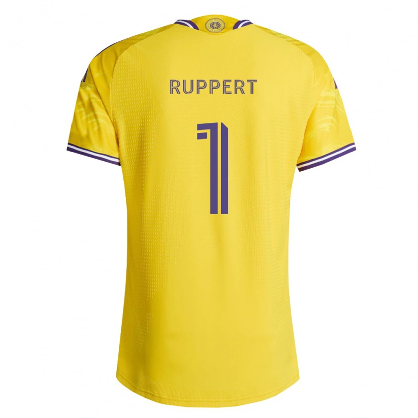 Danxen Mann Ethan Ruppert #1 Gul Lilla Bortetrøye Drakt Trøye 2026/27 Skjorter T-Skjorte