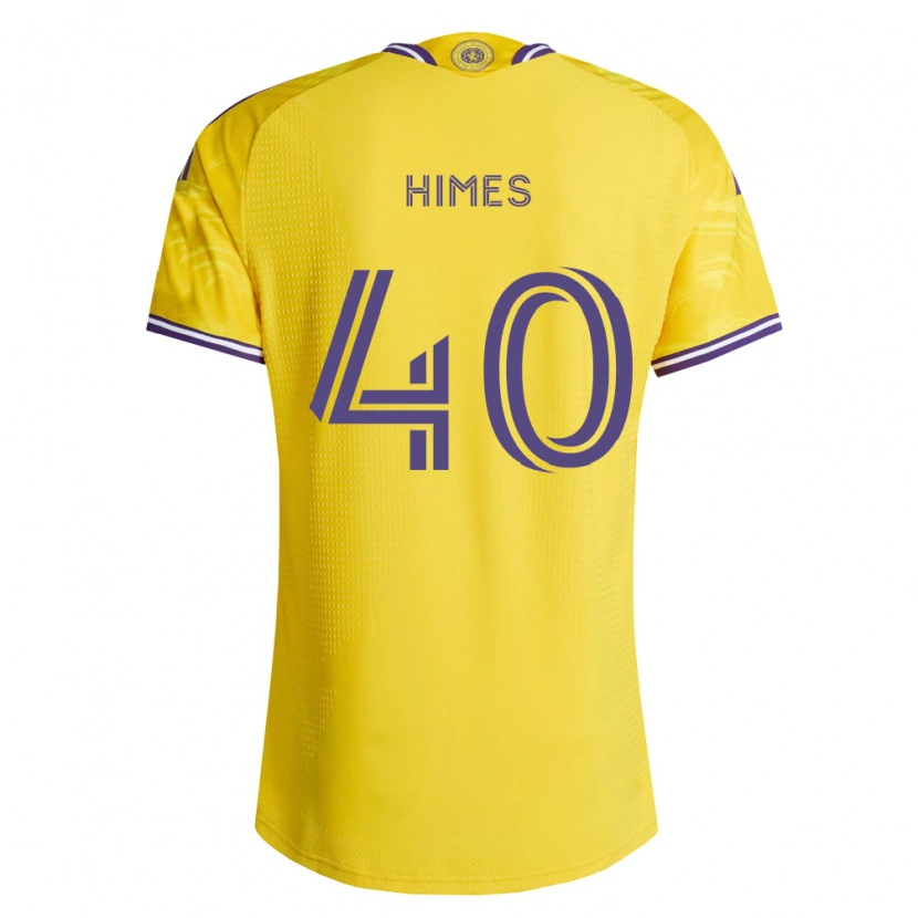 Danxen Mann Tristan Himes #40 Gul Lilla Bortetrøye Drakt Trøye 2026/27 Skjorter T-Skjorte