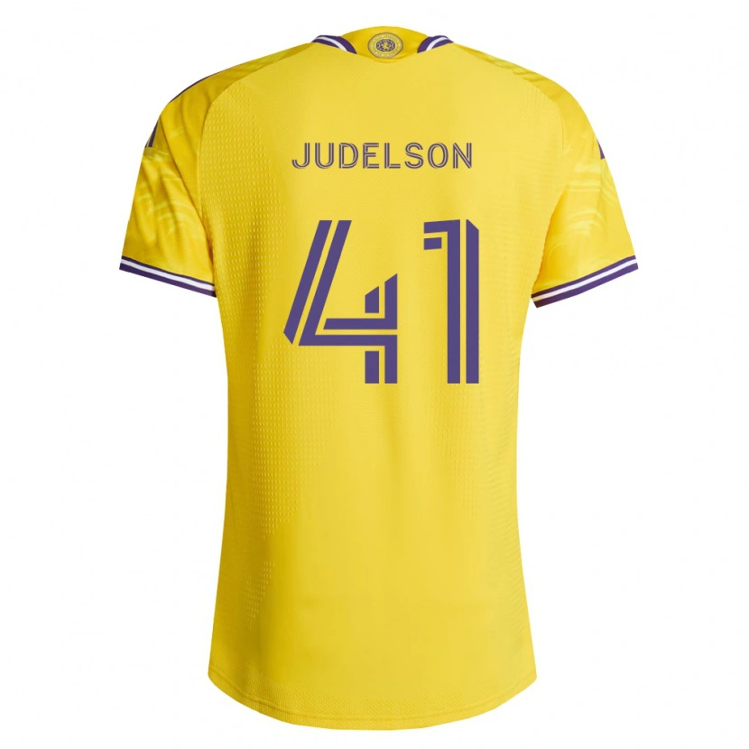 Danxen Mann Dylan Judelson #41 Gul Lilla Bortetrøye Drakt Trøye 2026/27 Skjorter T-Skjorte