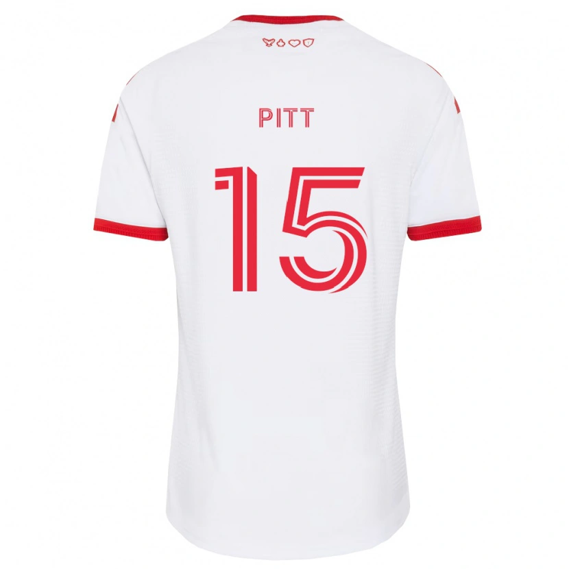 Danxen Mann Christian Pitt #15 Hvit Rød Svart Bortetrøye Drakt Trøye 2026/27 Skjorter T-Skjorte