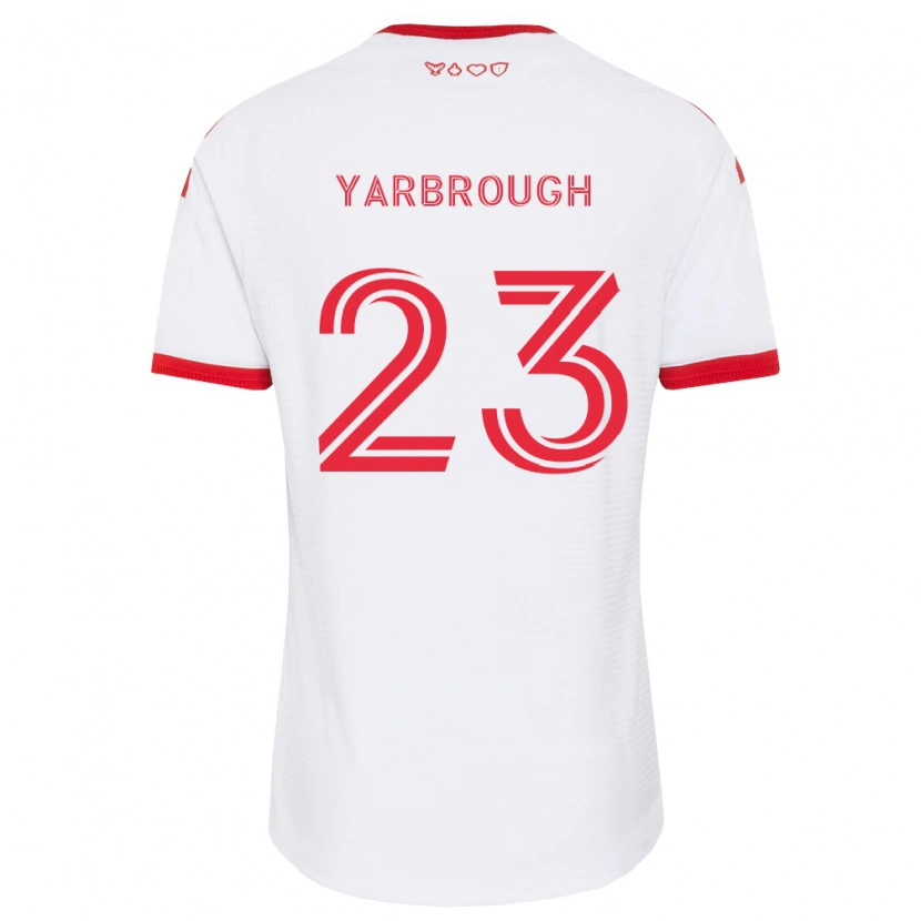 Danxen Mann William Yarbrough #23 Hvit Rød Svart Bortetrøye Drakt Trøye 2026/27 Skjorter T-Skjorte