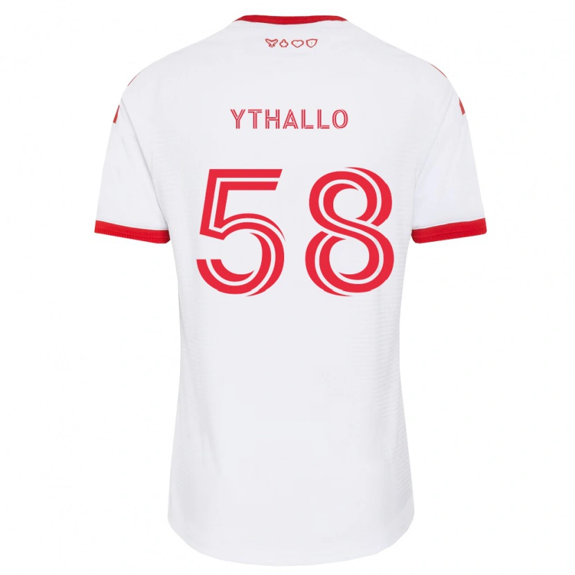 Danxen Mann Ythallo #58 Hvit Rød Svart Bortetrøye Drakt Trøye 2026/27 Skjorter T-Skjorte