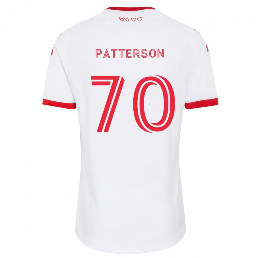 Danxen Mann Harrison Patterson #70 Hvit Rød Svart Bortetrøye Drakt Trøye 2026/27 Skjorter T-Skjorte