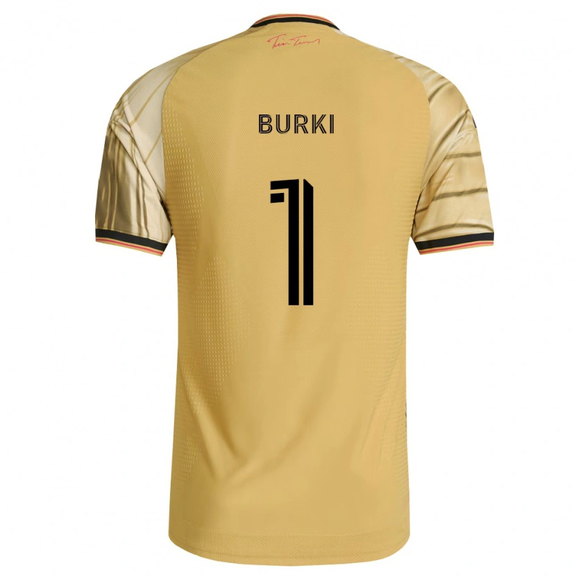 Danxen Mann Roman Bürki #1 Brun Gul Svart Bortetrøye Drakt Trøye 2026/27 Skjorter T-Skjorte