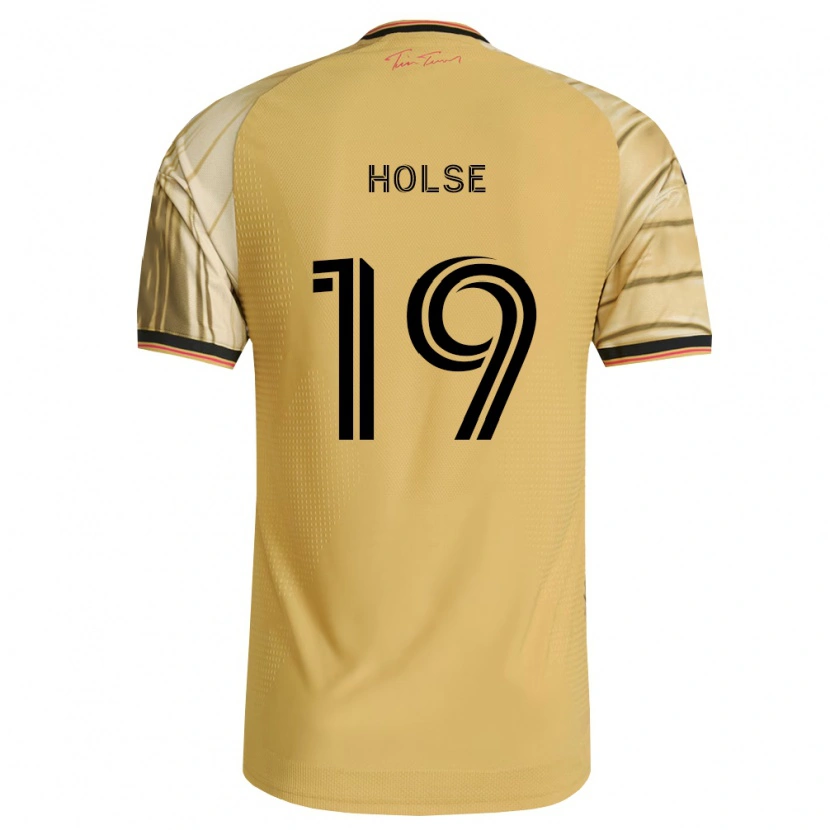 Danxen Mann Carlo Holse #19 Brun Gul Svart Bortetrøye Drakt Trøye 2026/27 Skjorter T-Skjorte