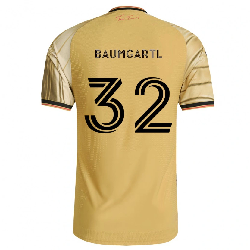 Danxen Mann Timo Baumgartl #32 Brun Gul Svart Bortetrøye Drakt Trøye 2026/27 Skjorter T-Skjorte
