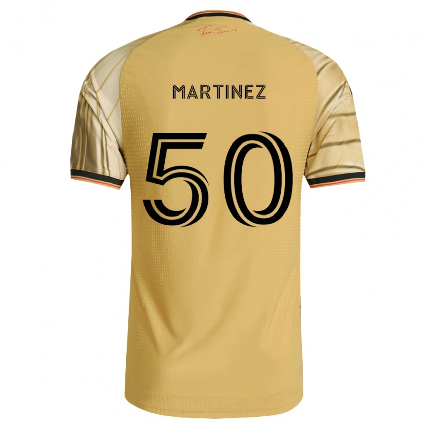 Danxen Mann Nate Martinez #50 Brun Gul Svart Bortetrøye Drakt Trøye 2026/27 Skjorter T-Skjorte