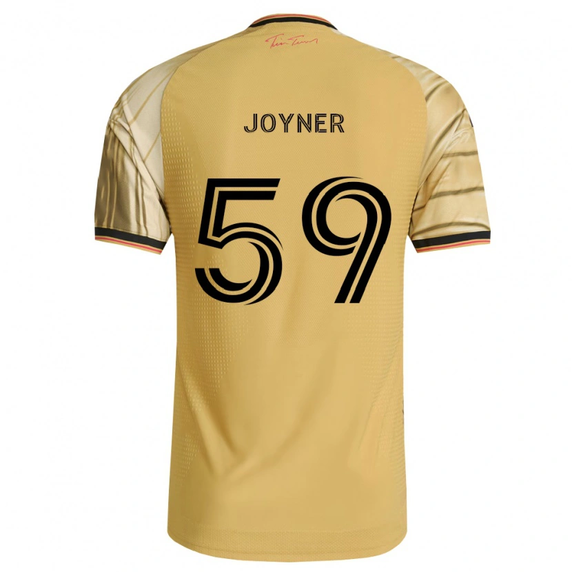 Danxen Mann Mykhi Joyner #59 Brun Gul Svart Bortetrøye Drakt Trøye 2026/27 Skjorter T-Skjorte