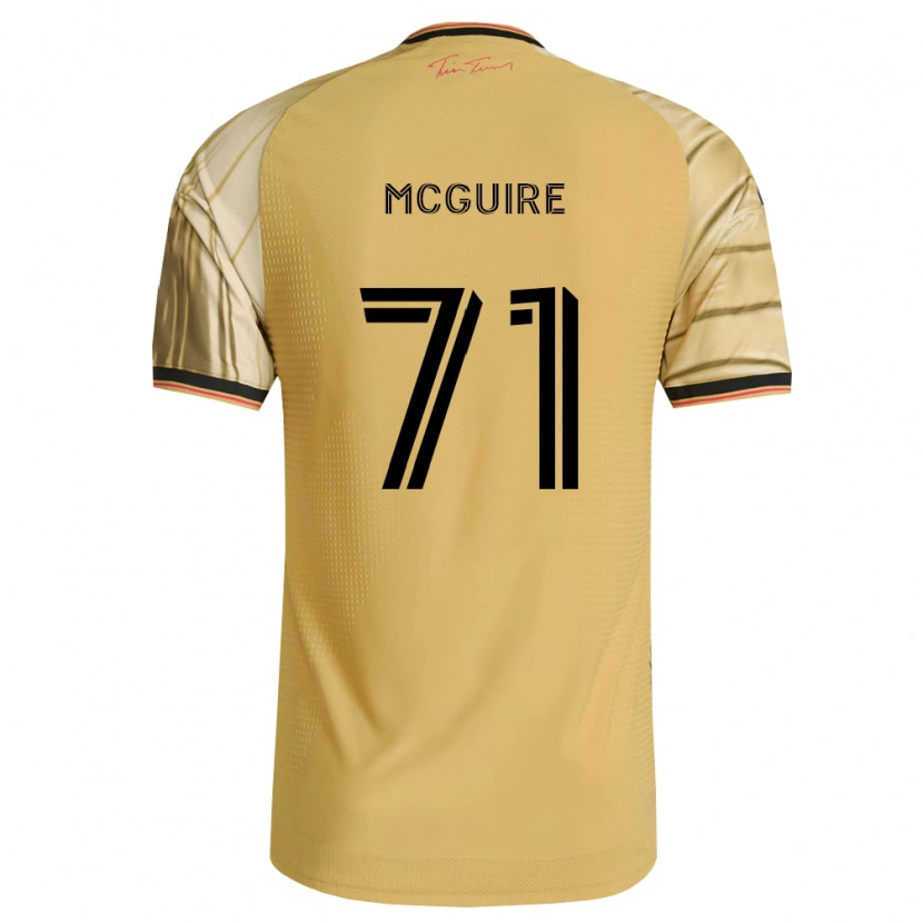 Danxen Mann Nolan Mcguire #71 Brun Gul Svart Bortetrøye Drakt Trøye 2026/27 Skjorter T-Skjorte