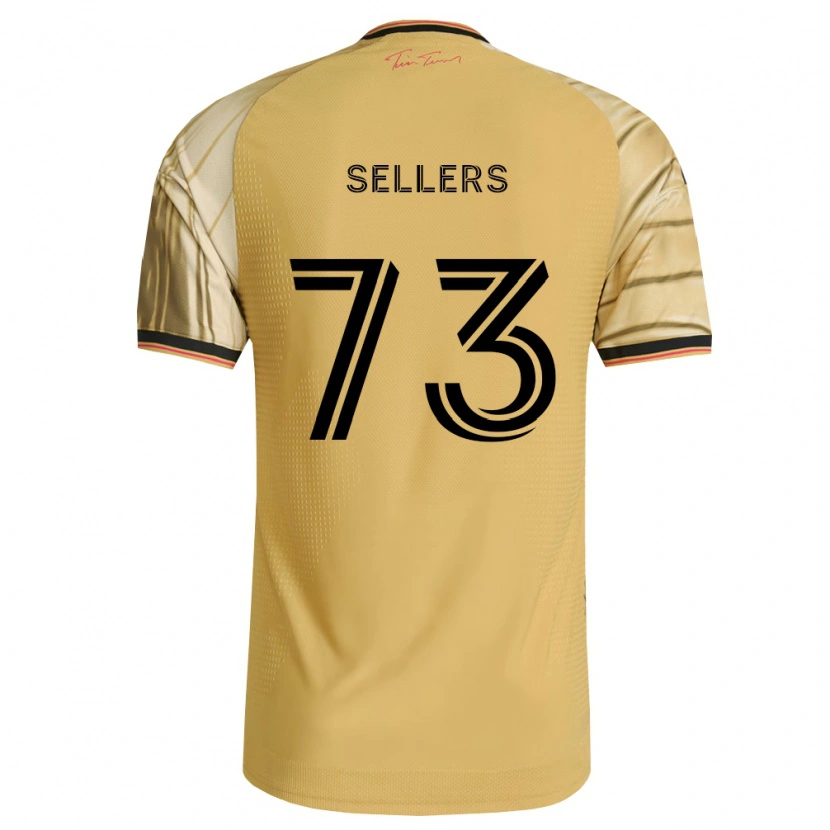 Danxen Mann Braydon Sellers #73 Brun Gul Svart Bortetrøye Drakt Trøye 2026/27 Skjorter T-Skjorte