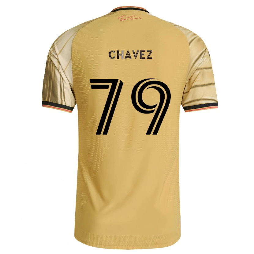 Danxen Mann Emiliano Chavez #79 Brun Gul Svart Bortetrøye Drakt Trøye 2026/27 Skjorter T-Skjorte