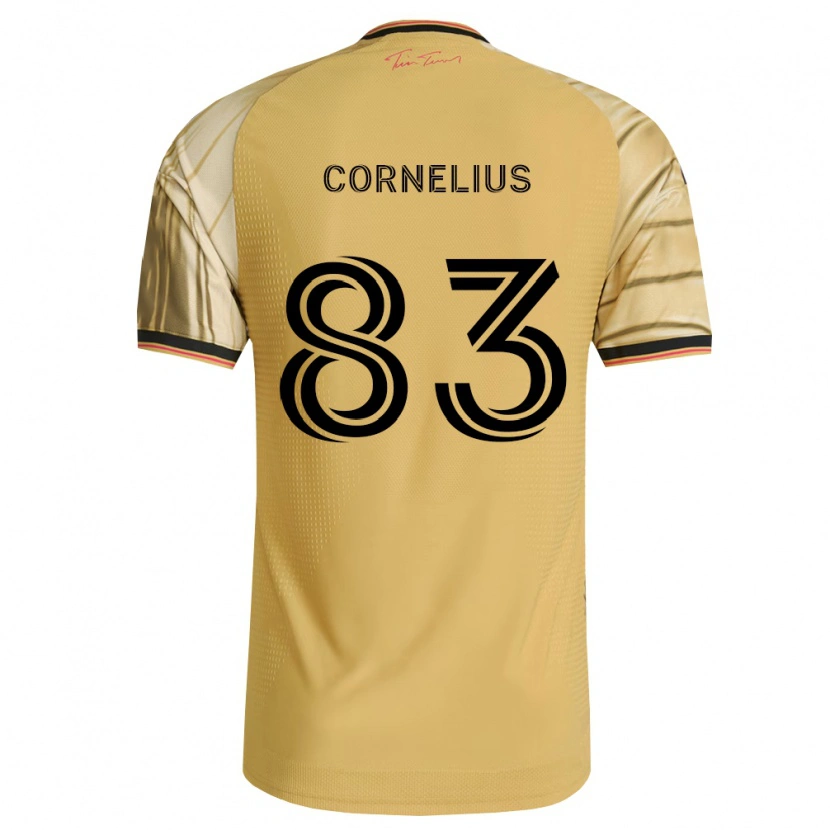 Danxen Mann Lorenzo Cornelius #83 Brun Gul Svart Bortetrøye Drakt Trøye 2026/27 Skjorter T-Skjorte