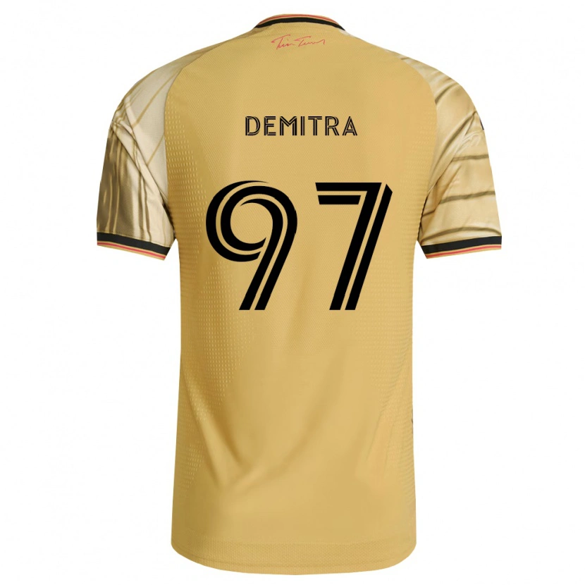 Danxen Mann Lucas Demitra #97 Brun Gul Svart Bortetrøye Drakt Trøye 2026/27 Skjorter T-Skjorte