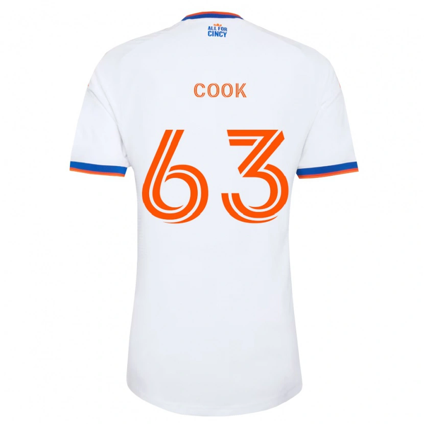 Danxen Mann Steel Cook #63 Hvit Marineblå Oransje Bortetrøye Drakt Trøye 2026/27 Skjorter T-Skjorte