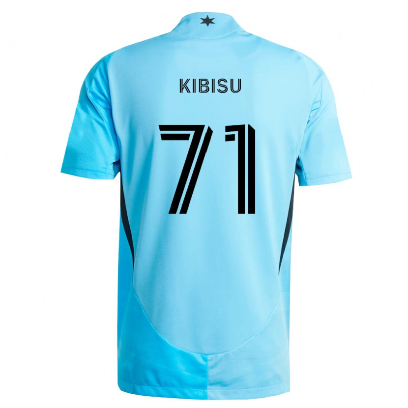 Danxen Mann Jabari Kibisu #71 Lyseblå Svart Bortetrøye Drakt Trøye 2026/27 Skjorter T-Skjorte