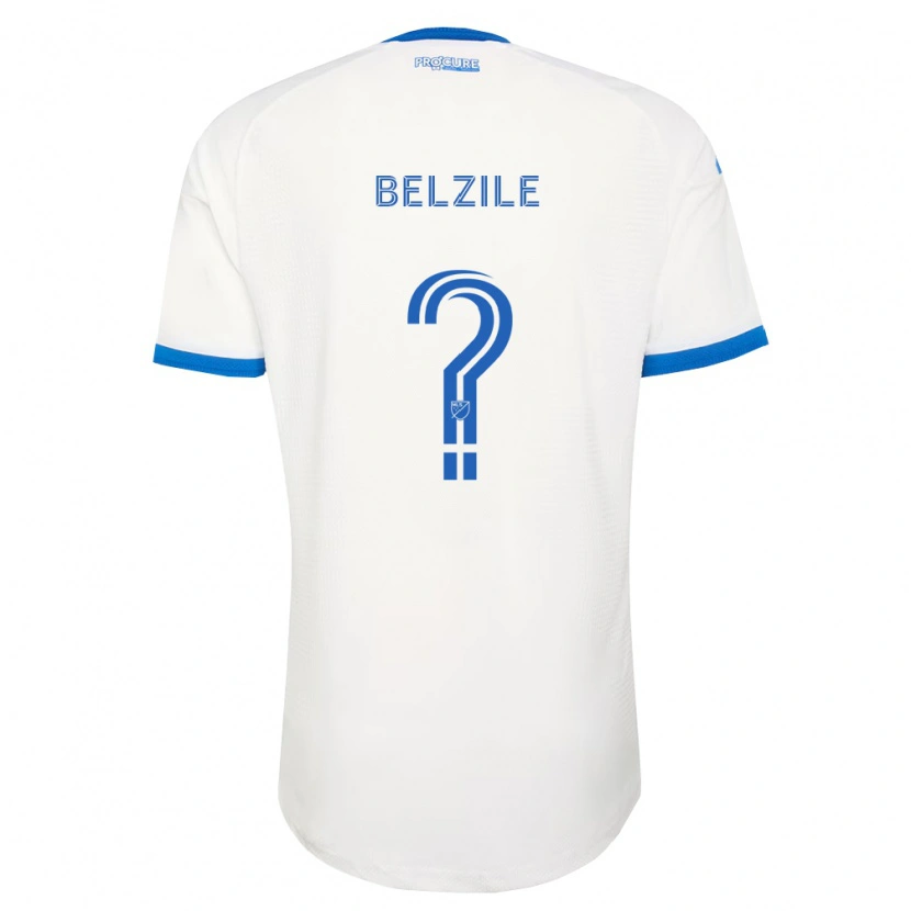 Danxen Mann Jean-Christophe Belzile #0 Himmel Blå Hvit Bortetrøye Drakt Trøye 2026/27 Skjorter T-Skjorte