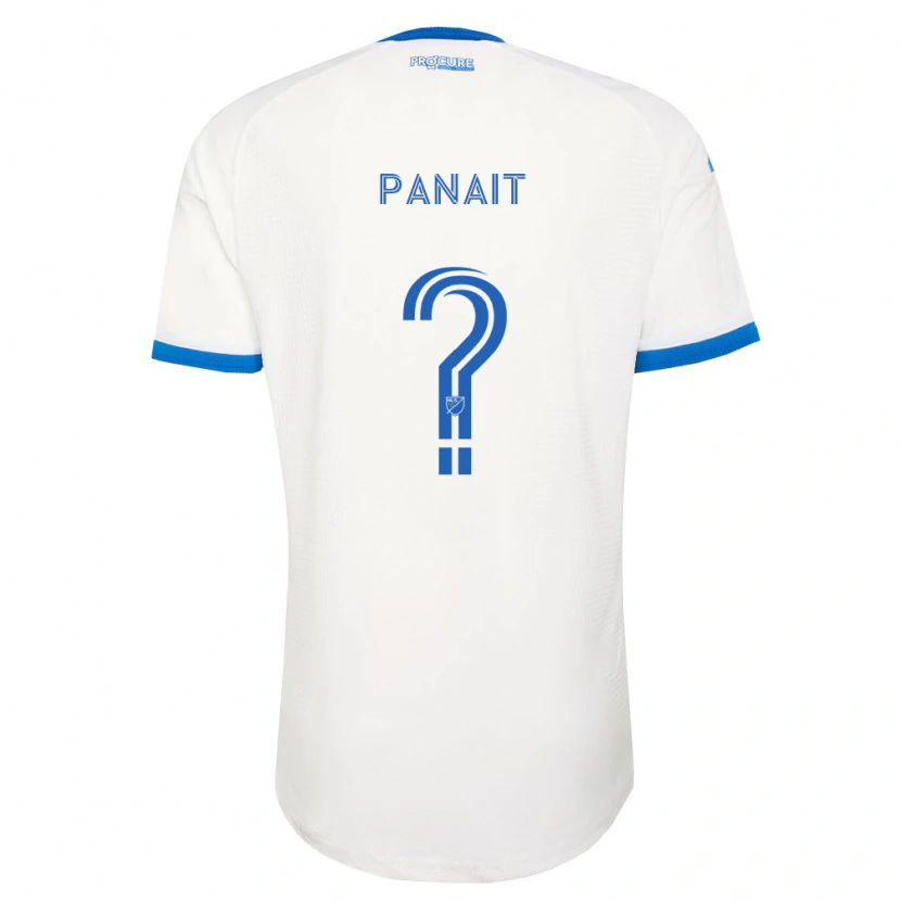 Danxen Mann Daniel Panait #0 Himmel Blå Hvit Bortetrøye Drakt Trøye 2026/27 Skjorter T-Skjorte