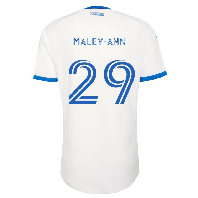 Danxen Mann Caron Maley-Ann #29 Himmel Blå Hvit Bortetrøye Drakt Trøye 2026/27 Skjorter T-Skjorte