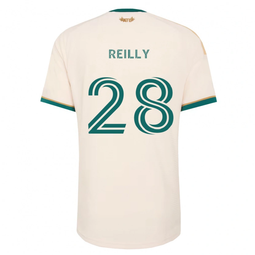 Danxen Mann Will Reilly #28 Champagne Grønn Bortetrøye Drakt Trøye 2026/27 Skjorter T-Skjorte