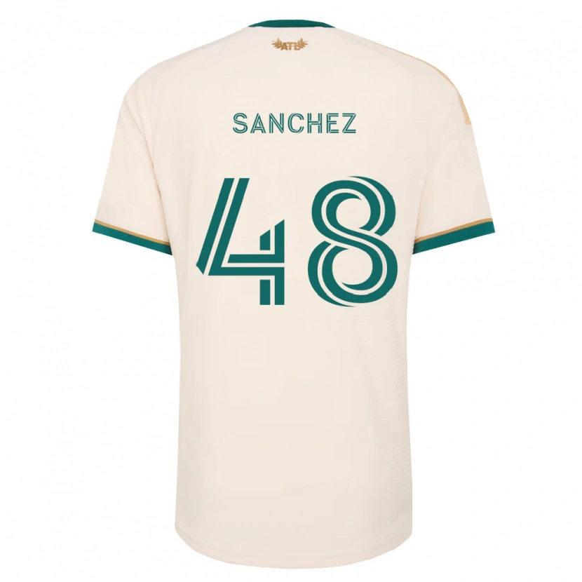 Danxen Mann Cooper Sanchez #48 Champagne Grønn Bortetrøye Drakt Trøye 2026/27 Skjorter T-Skjorte