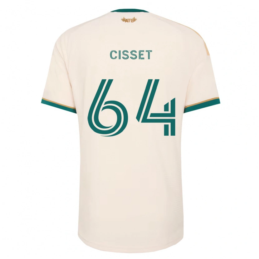 Danxen Mann Mohamed Cisset #64 Champagne Grønn Bortetrøye Drakt Trøye 2026/27 Skjorter T-Skjorte