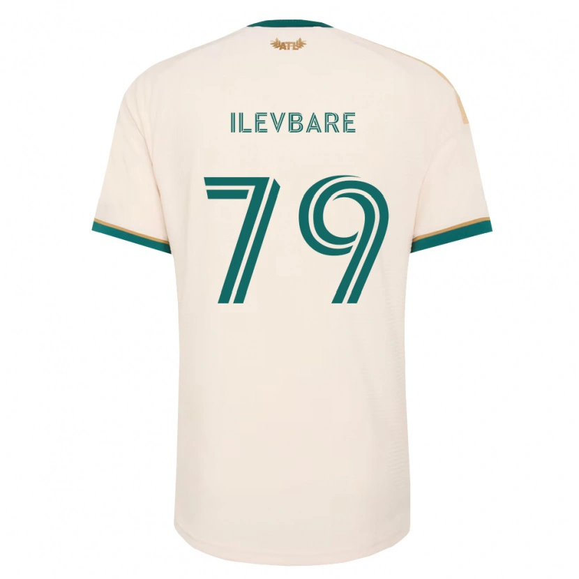 Danxen Mann David Ilevbare #79 Champagne Grønn Bortetrøye Drakt Trøye 2026/27 Skjorter T-Skjorte
