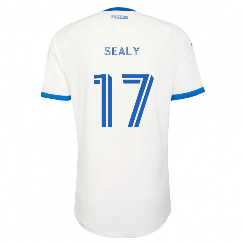 Danxen Mann Dante Sealy #17 Himmel Blå Hvit Bortetrøye Drakt Trøye 2026/27 Skjorter T-Skjorte
