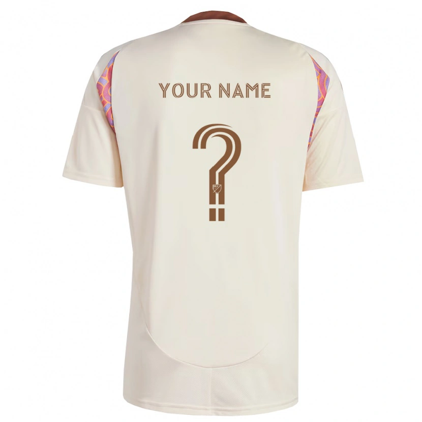 Danxen Mann Navnet Ditt #0 Off-White Rosa Bortetrøye Drakt Trøye 2026/27 Skjorter T-Skjorte
