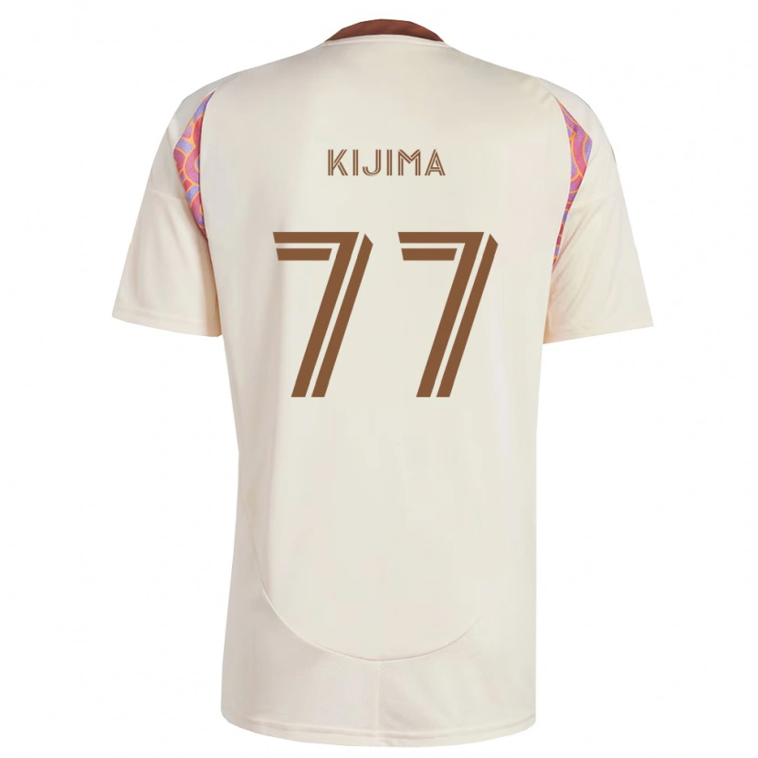 Danxen Mann Hosei Kijima #77 Off-White Rosa Bortetrøye Drakt Trøye 2026/27 Skjorter T-Skjorte