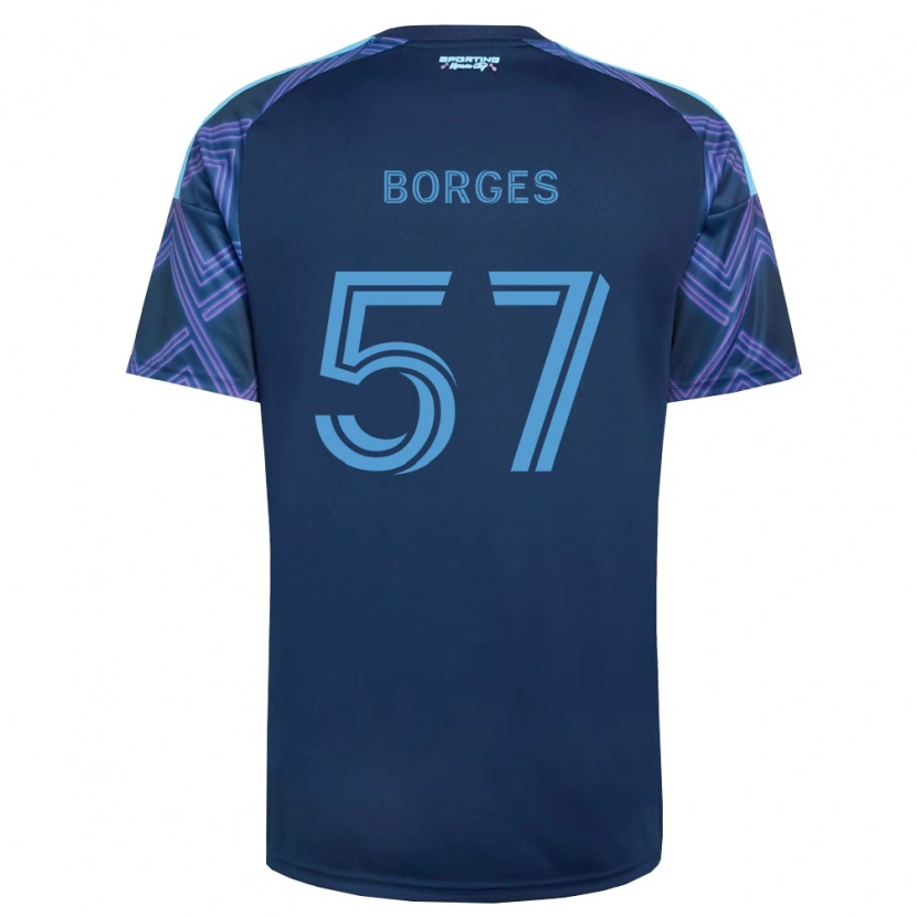 Danxen Mann Diego Borges #57 Kongelig Blå Lilla Bortetrøye Drakt Trøye 2026/27 Skjorter T-Skjorte