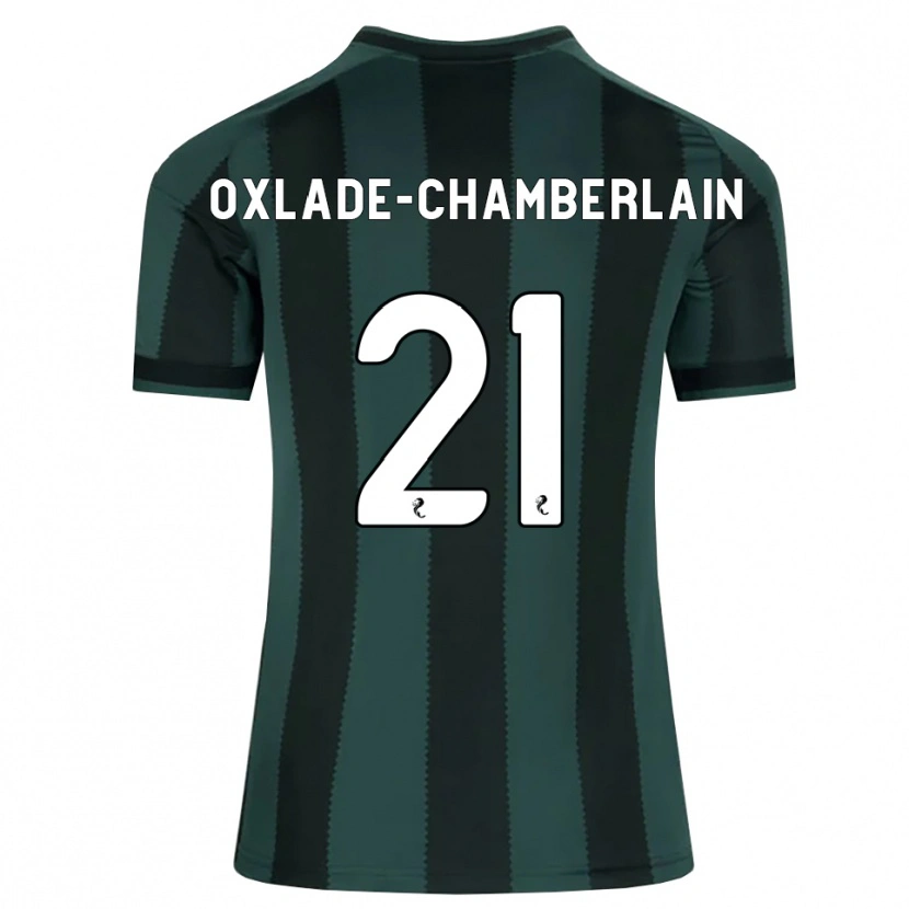 Danxen Mann Alex Oxlade-Chamberlain #21 Mørk Skifergrå Svart Bortetrøye Drakt Trøye 2026/27 Skjorter T-Skjorte
