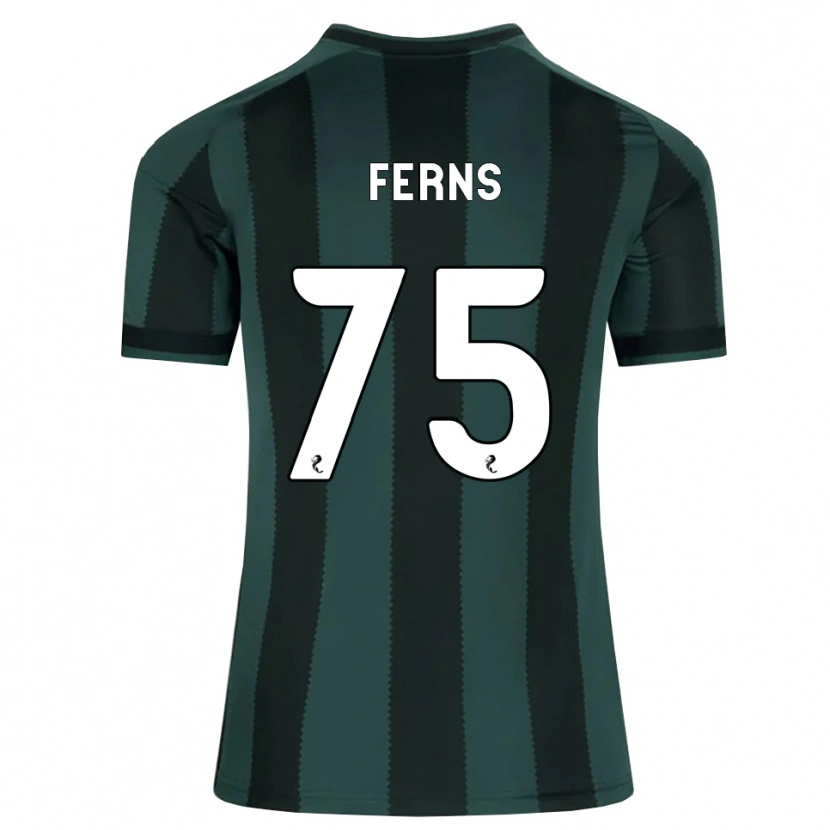 Danxen Mann Ronan Ferns #75 Mørk Skifergrå Svart Bortetrøye Drakt Trøye 2026/27 Skjorter T-Skjorte