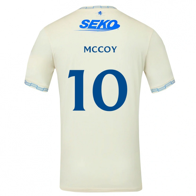 Danxen Mann Kayla Mccoy #10 Dyp Himmelblå Hvit Bortetrøye Drakt Trøye 2026/27 Skjorter T-Skjorte