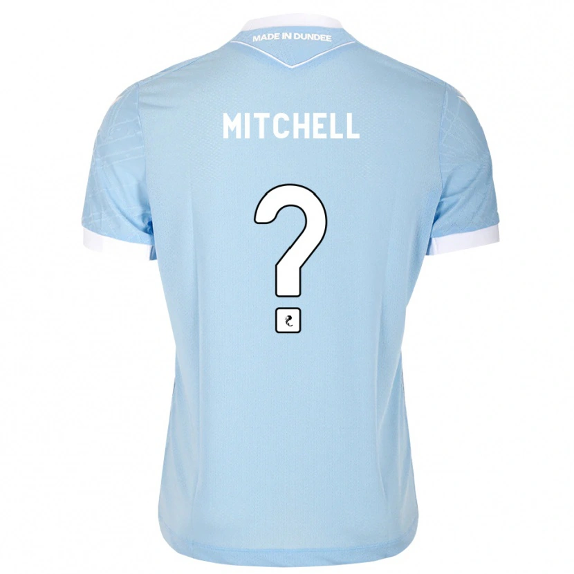 Danxen Mann Josh Mitchell #0 Lys Himmelblå Hvit Bortetrøye Drakt Trøye 2026/27 Skjorter T-Skjorte