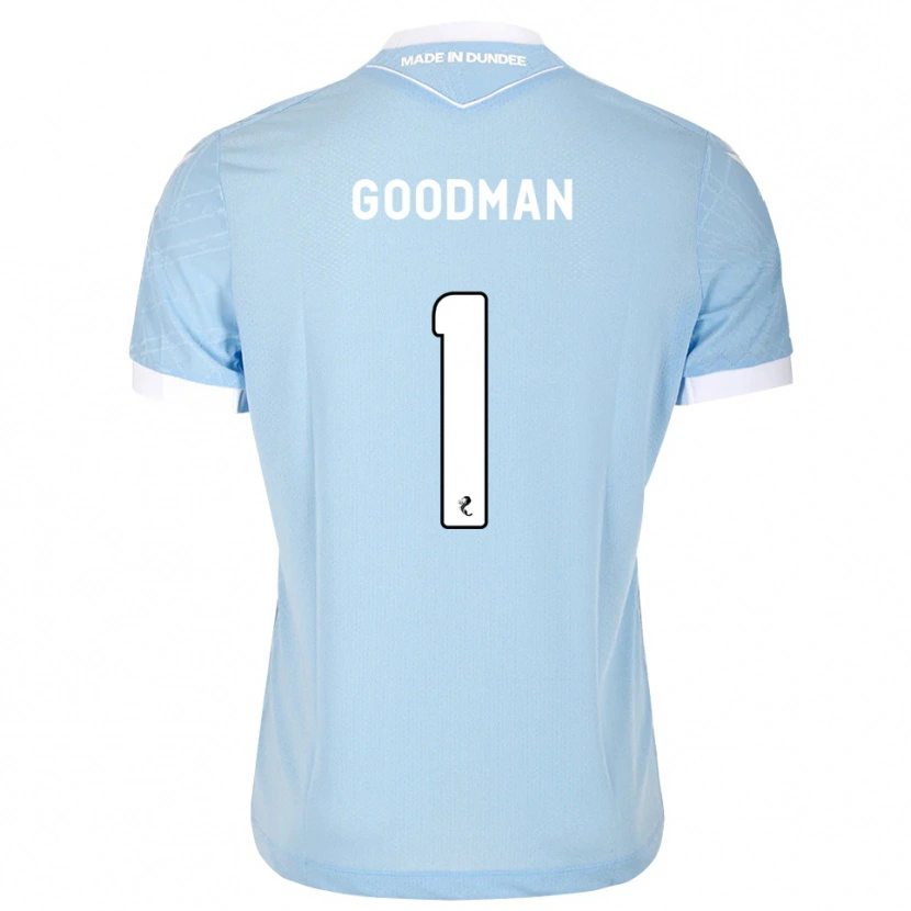 Danxen Mann Owen Goodman #1 Lys Himmelblå Hvit Bortetrøye Drakt Trøye 2026/27 Skjorter T-Skjorte