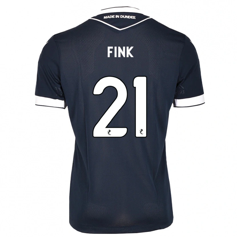 Danxen Mann Bradley Fink #21 Midnattsblå Hvit Hjemmetrøye Drakt Trøye 2026/27 Skjorter T-Skjorte