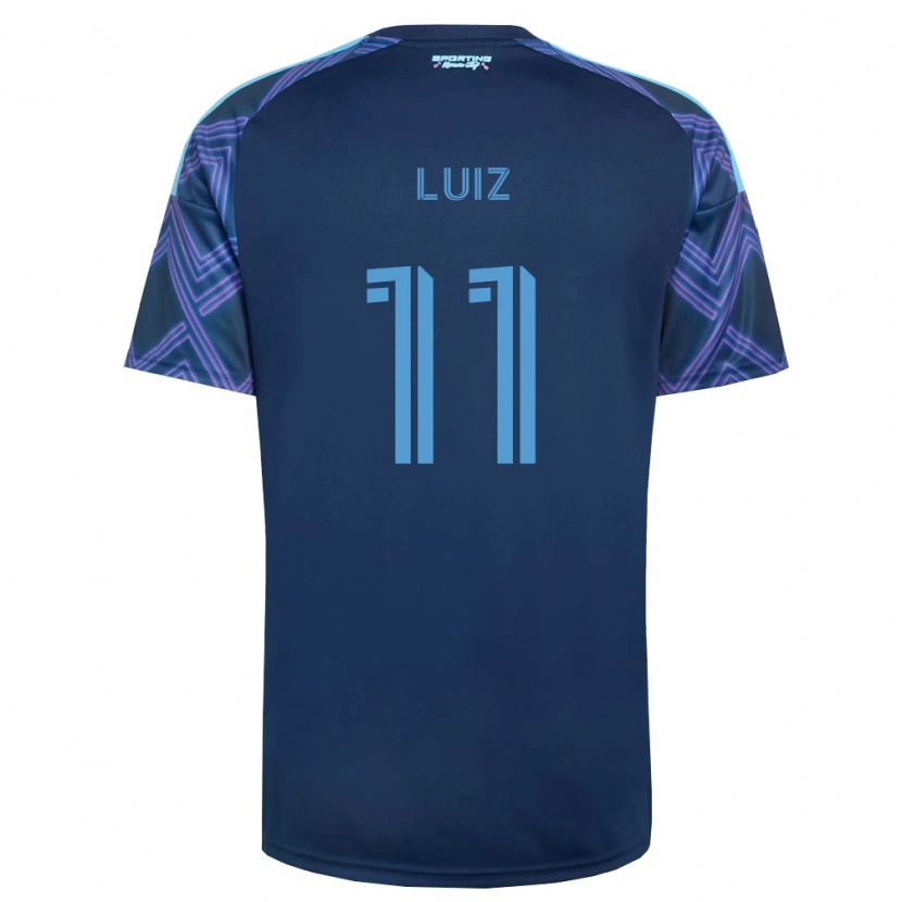 Danxen Mann André Luiz #11 Kongelig Blå Lilla Bortetrøye Drakt Trøye 2026/27 Skjorter T-Skjorte
