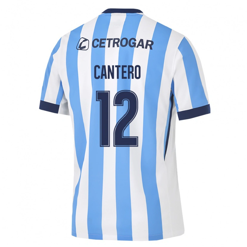 Danxen Dame Milton Cantero #12 Lyseblå Hvit Svart Hjemmetrøye Drakt Trøye 2026/27 Skjorter T-Skjorte